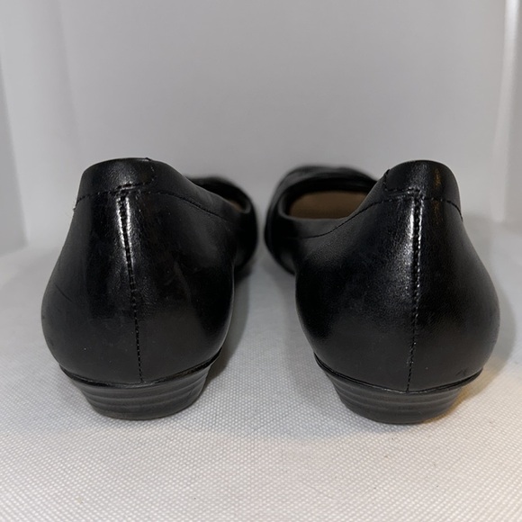 Naturalizer N5 Comfort Black Leather Maude Ballet Flat Size 8 - EUC - Picture 5 of 12